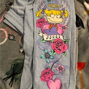 Nickelodeon Angel Graphic Joggers - Light Blue rugrats